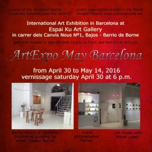flyer-fronte-rid-ArtExpo May Barcelona